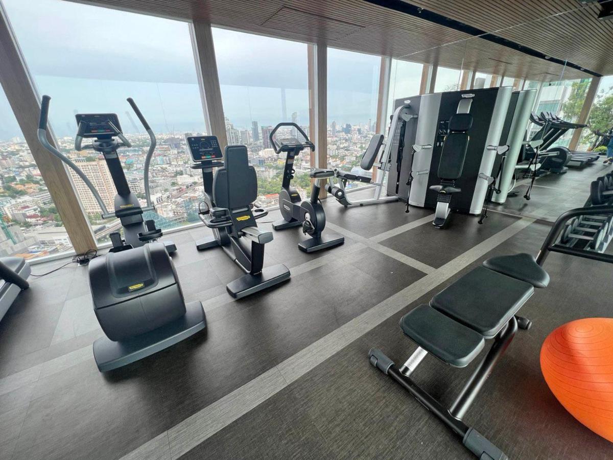 2 Bedroom Luxury Apartment 3 Min Walk From Bts Ekkamai Banguecoque Exterior foto